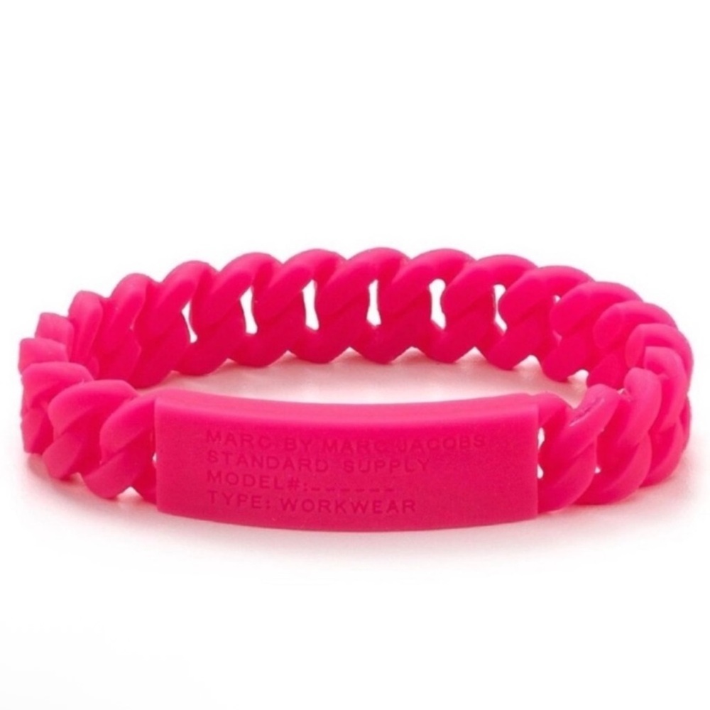 Marc by Marc Jacobs Knockout Pink Chain Bracelet